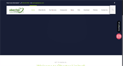 Desktop Screenshot of obertec.com